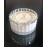 Dekoratif Kristalin Kesme Cam Sahan Mum - Çiçek Kokulu  Mum, Yağ ve Parfüm Esanslı Parafin - 800 Gr. Mum 