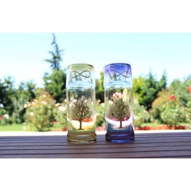 Hayat Ağacı Su Karafı Amber