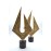 Altın Yelken Dekoratif Obje - Mermer Kaideli