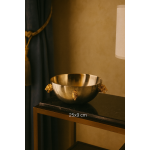 Aslan Başlı Gümüş Dekoratif Kase