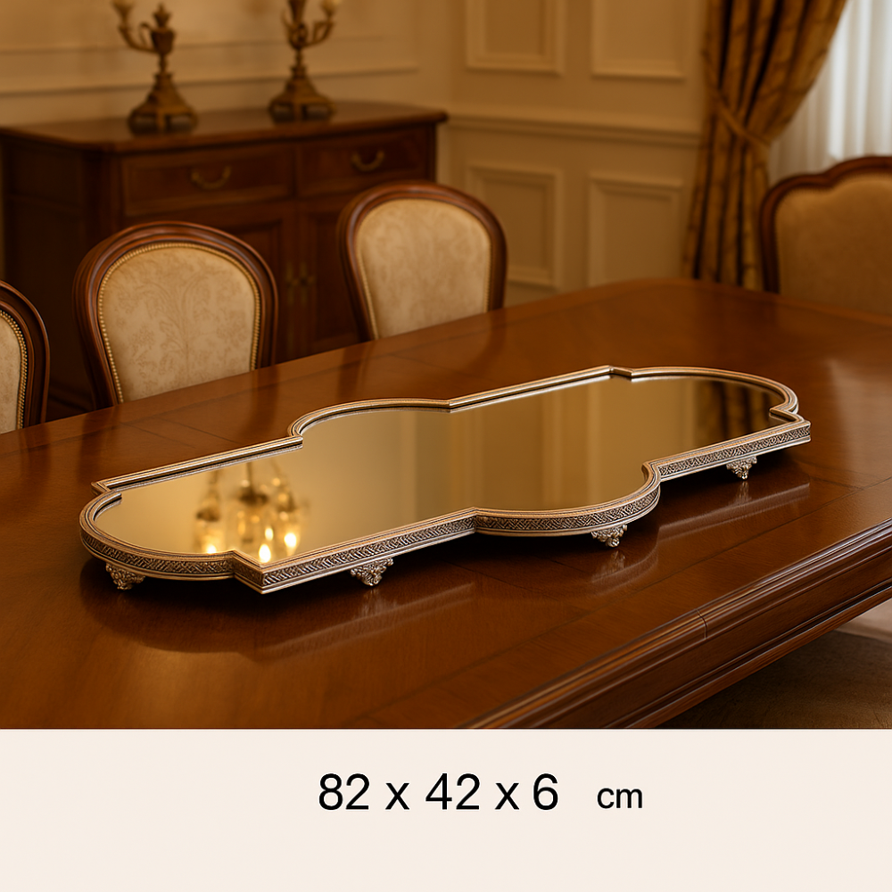 Gümüş Jardinyer Aynalı Stant, Fransız Jardinyer Aynası 