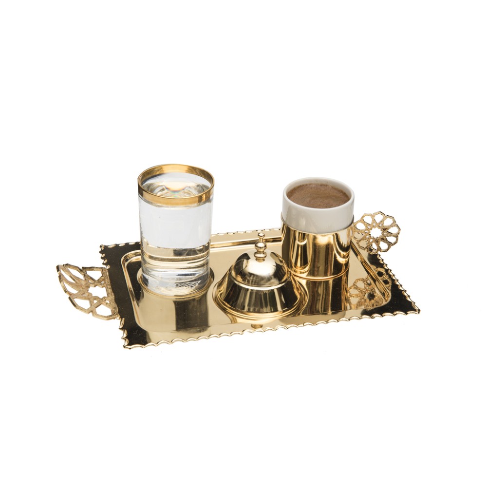 Selçuklu Rumi Kahve Fincanı, 1'li, Altın