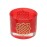 Saadet Düğümü Motifli, Kırmızı Cam T-Light & Lokumluk , İkramlık  - Altın & Kırmızı 