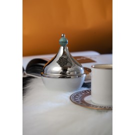 Gümüş Zen Lokumluk, Şekerlik, Kahve Yanı İkramlık